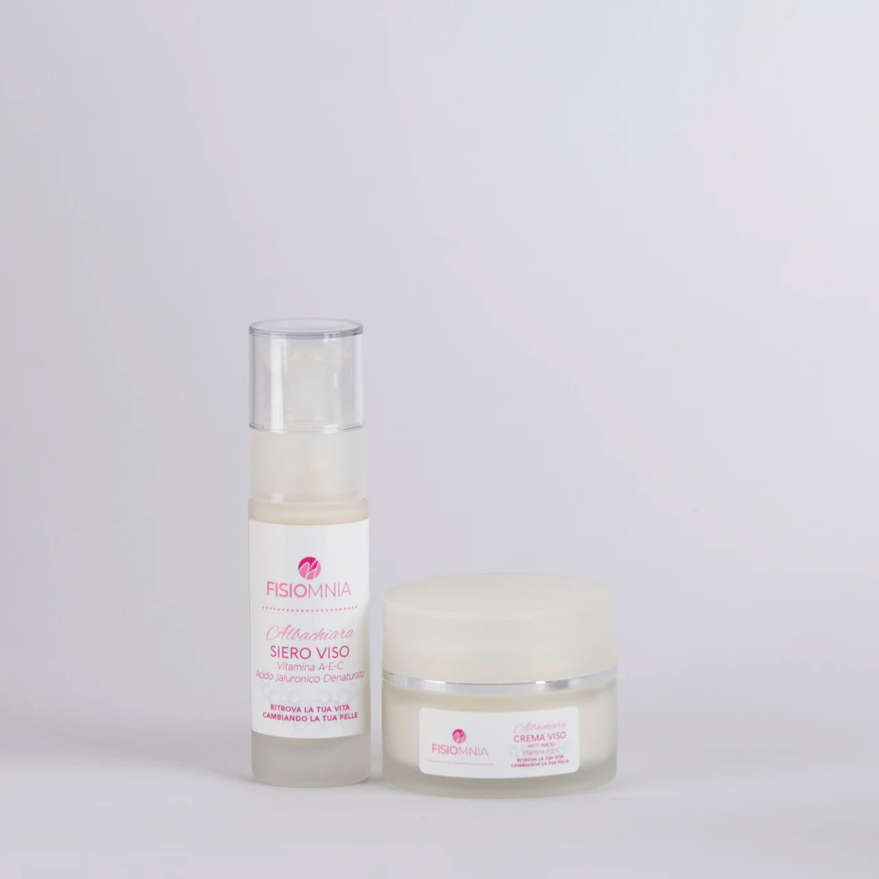 Kit Viso Albachiara - siero e crema multivitaminico e anti-età