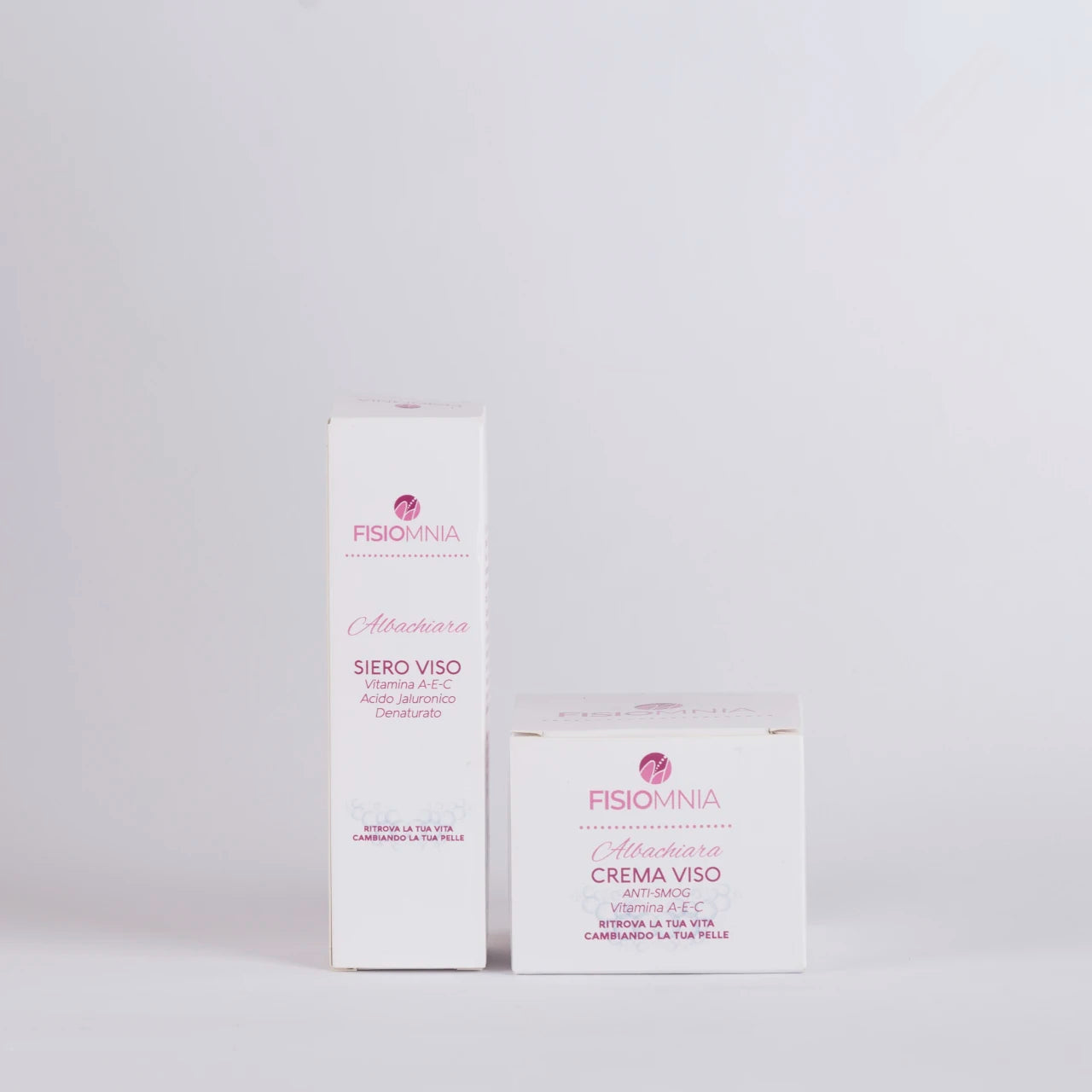 Kit Viso Albachiara - siero e crema multivitaminico e anti-età