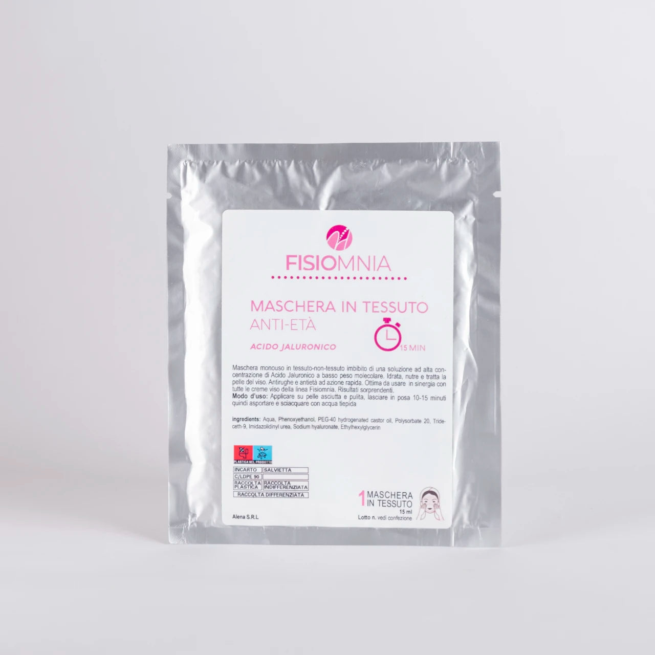 Maschera Anti-Age Acido Jaluronico