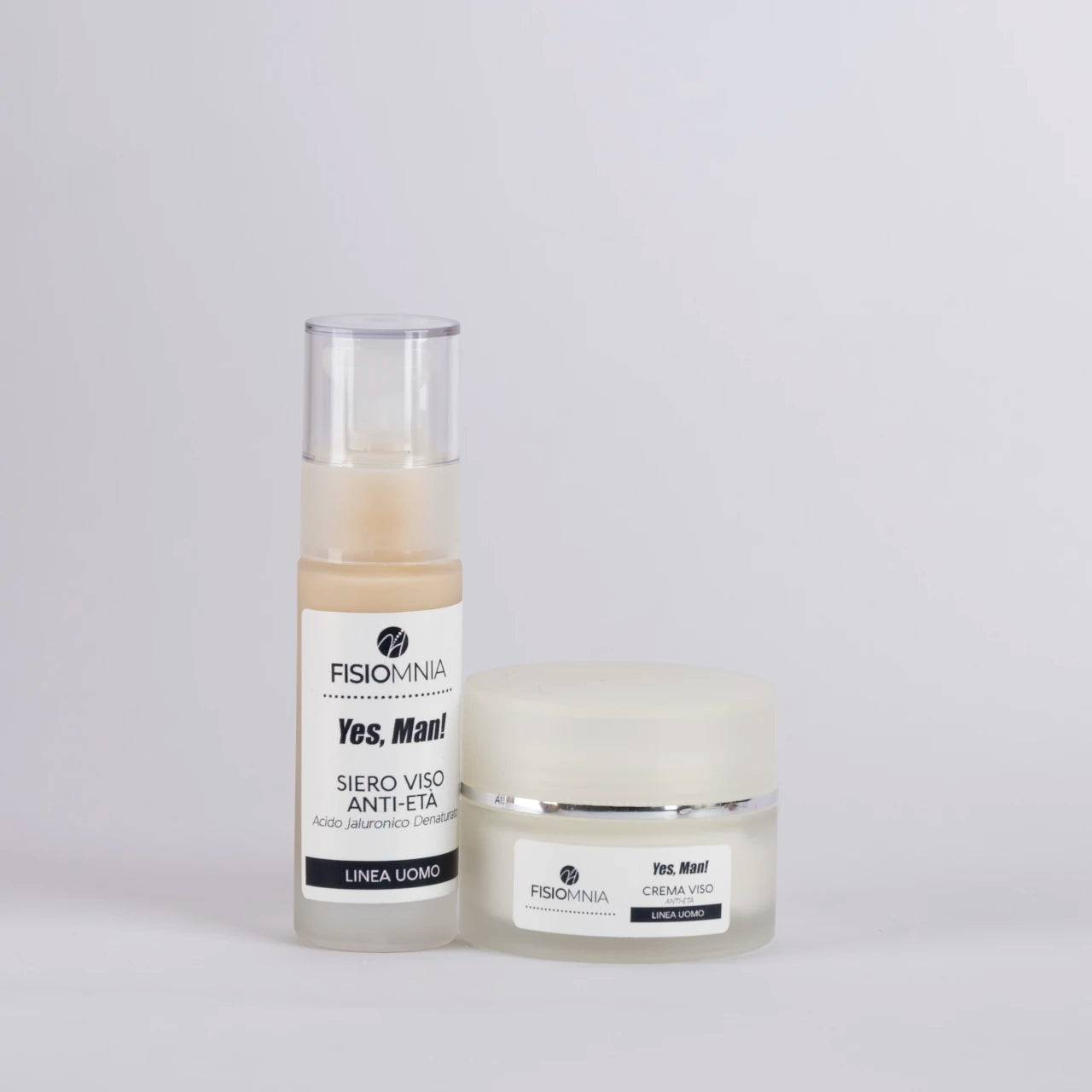 Kit Viso YES MAN crema e siero anti-età uomo