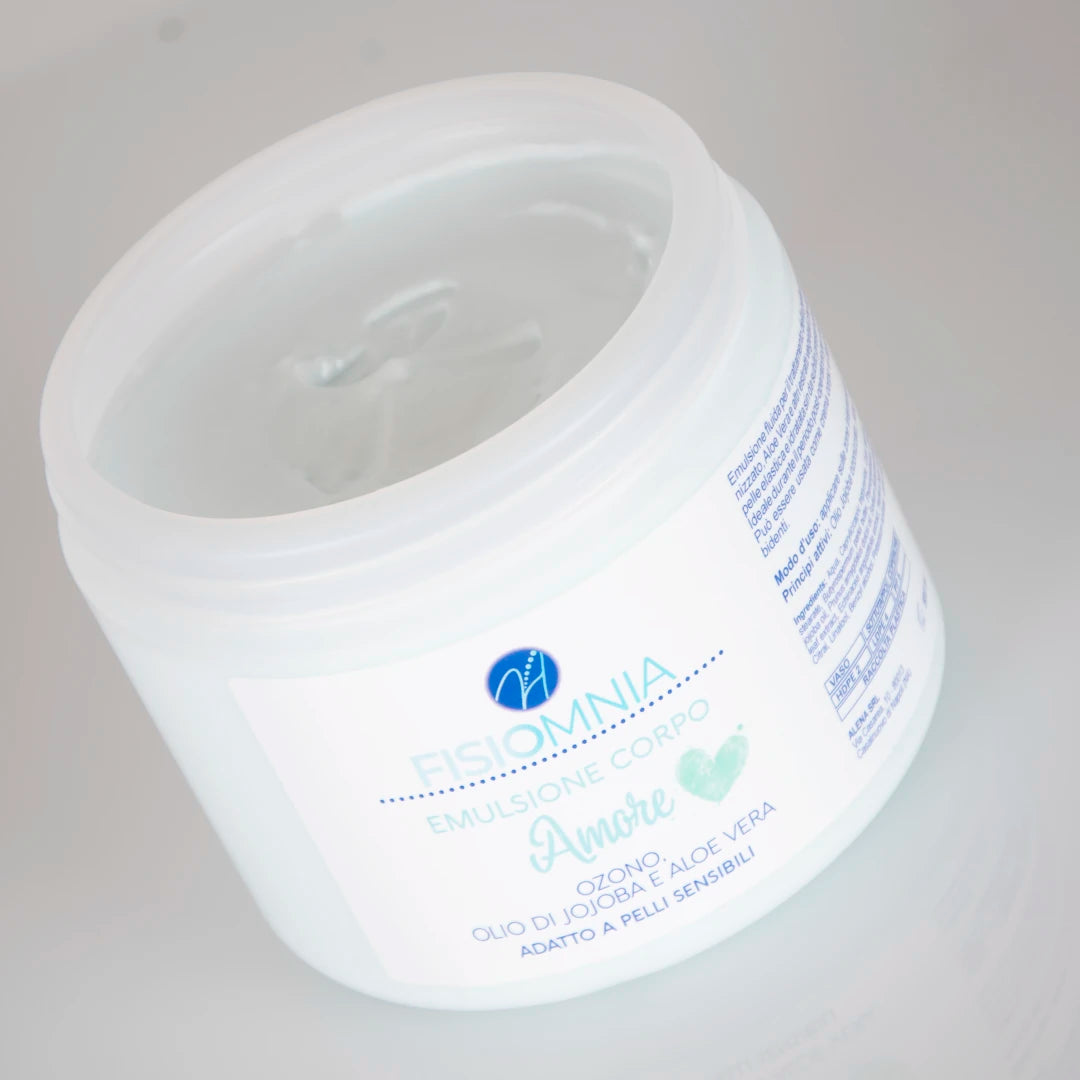 Emulsione Corpo Amore  Ozono, Olio di Jojoba e Aloe Vera