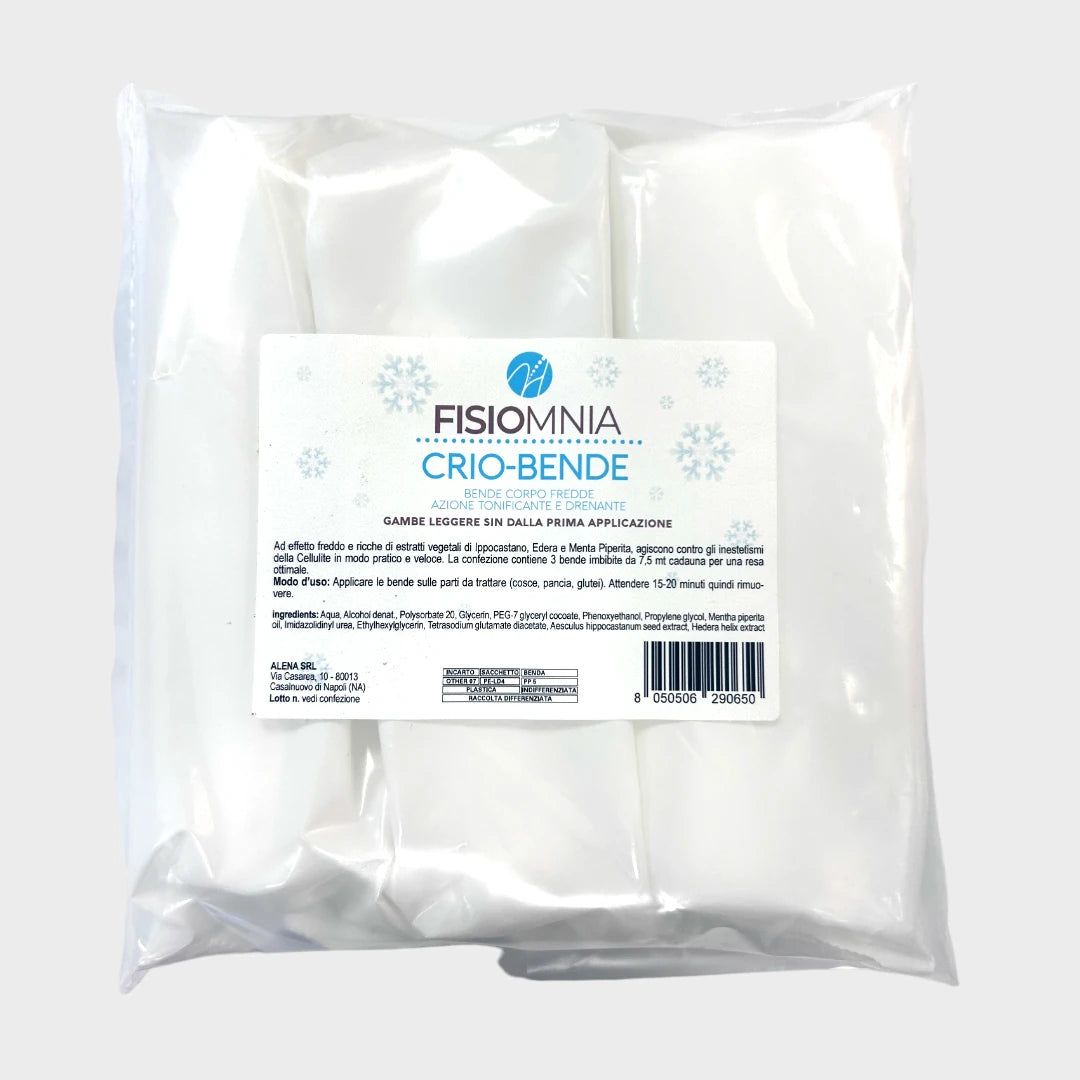 Crio Bende - bendaggio corpo freddo trattamento del grasso, cellulite e rassodamento cutaneo