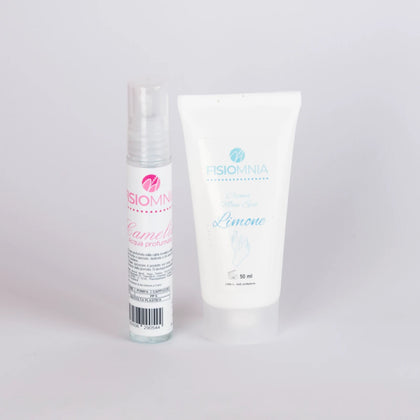 Kit Crema mani Limone e Acqua profumata Camelia
