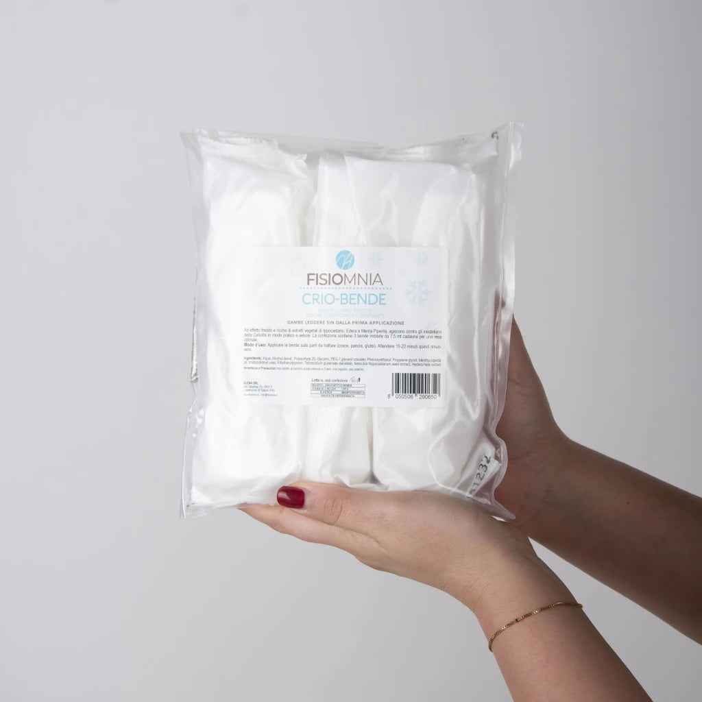 Crio Bende - bendaggio corpo freddo trattamento del grasso, cellulite e rassodamento cutaneo