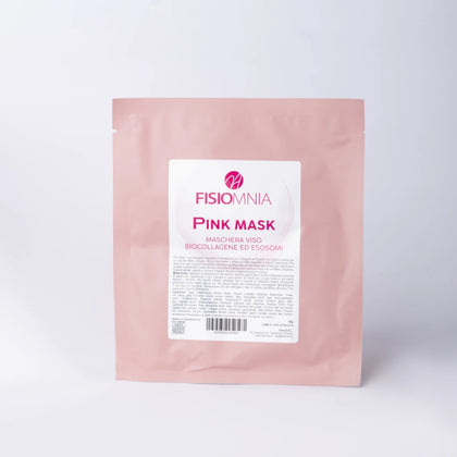 PINK MASK Maschera Viso Biocollagene agli Esosomi