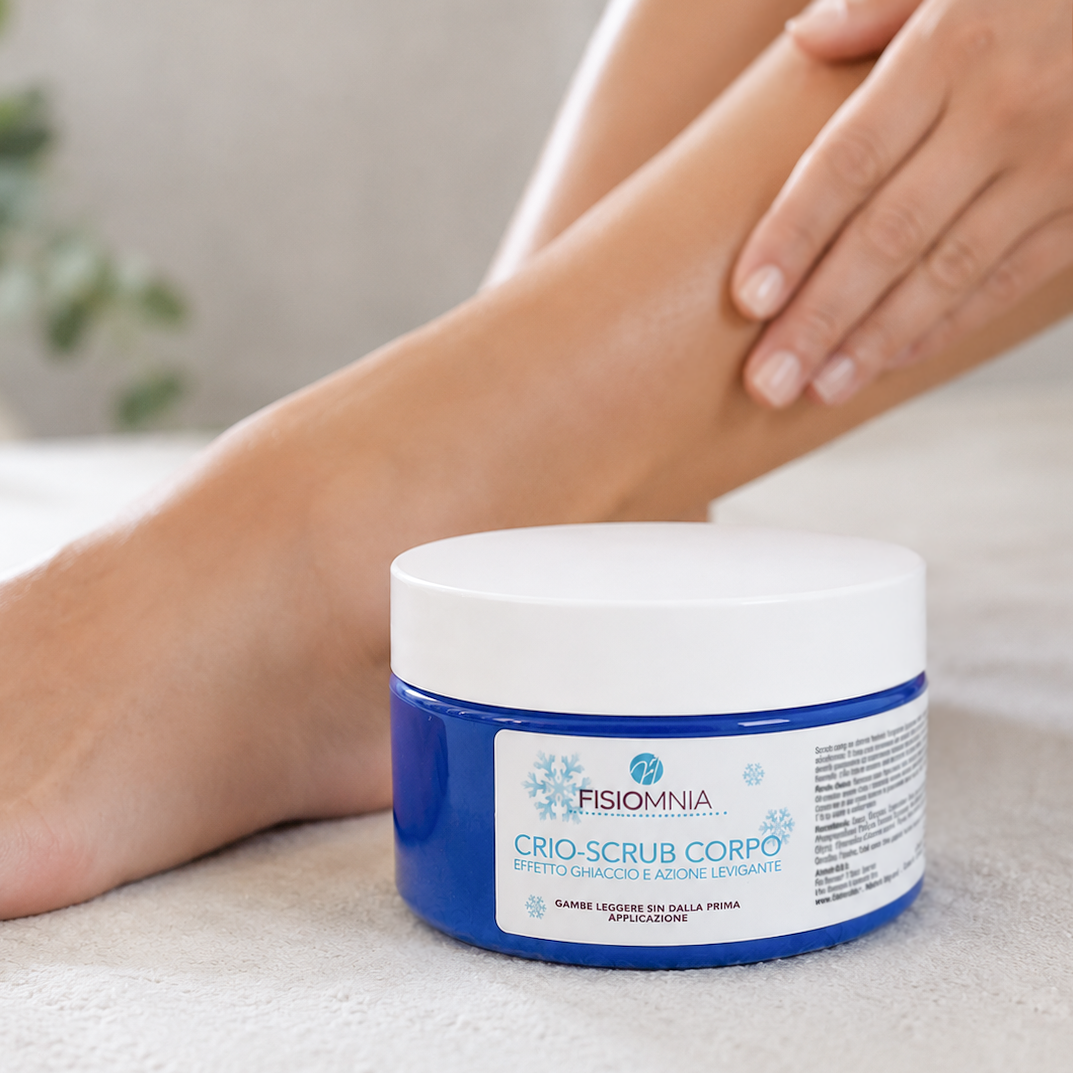 Crio-Scrub Corpo Effetto Ghiaccio e Azione Levigante