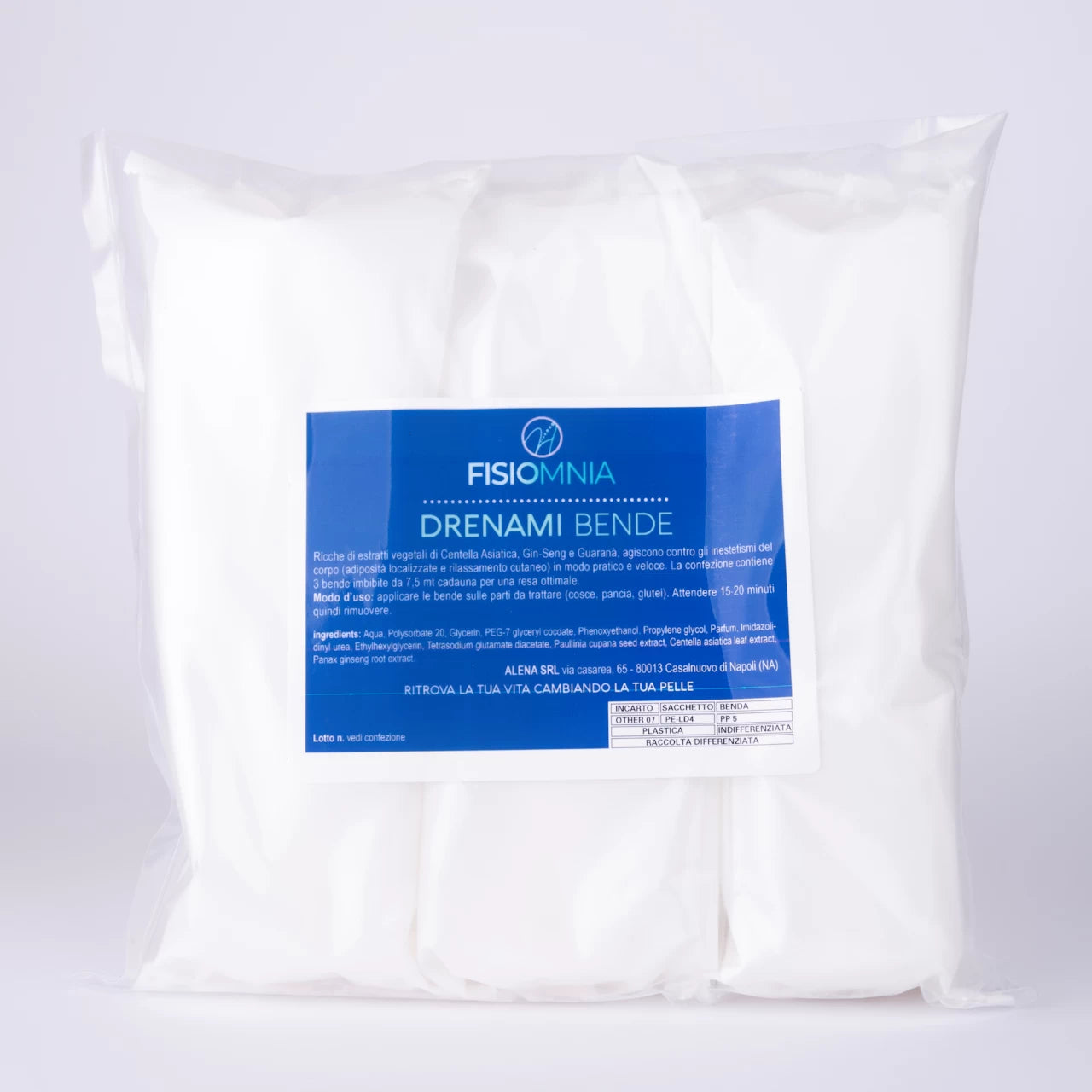 Drenami Bende- trattamento ritenzione idrica e cellulite