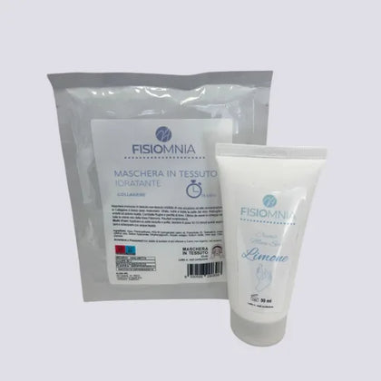 Kit Maschera Collagene e Crema Mani Limone