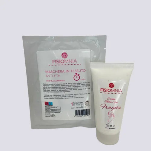 Kit Maschera Acido Jaluronico e Crema Mani Fragola