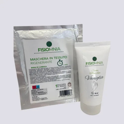 Kit Maschera Bava di Lumaca e Crema Mani Vaniglia